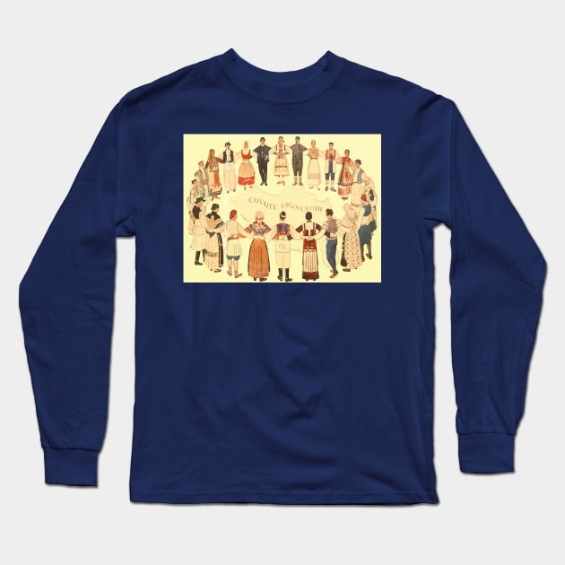 Protect Yugoslavia Long Sleeve T-Shirt by RetroTjoshak